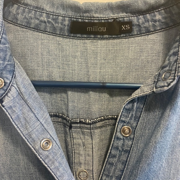 LF Brand chambray button down shirt - Picture 3 of 3